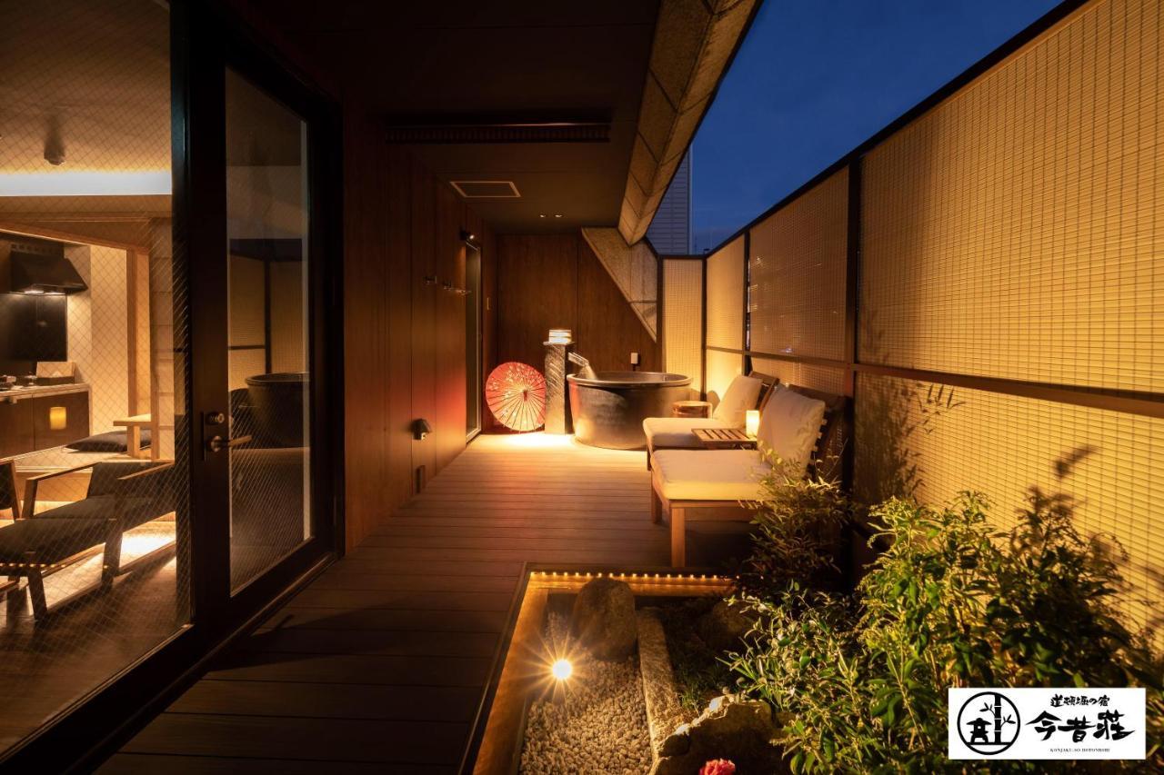 Konjaku-So Dotonbori Garden Spa Stay Osaka Exteriör bild